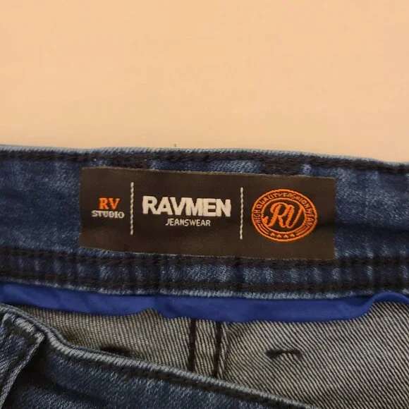 RAVMEN BLACK LABEL SKINNY FIT JEANS - 34/32 - Picture 7 of 11